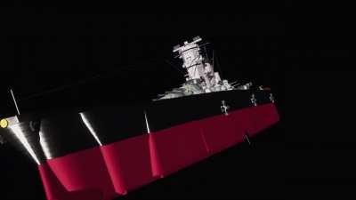 Launch of Space Battleship Yamato-class