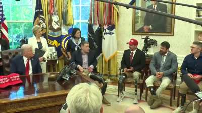 Trump to wounded soldiers: 