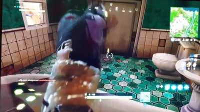 When u land in tilted but have no gun 999999 IQ PLAY