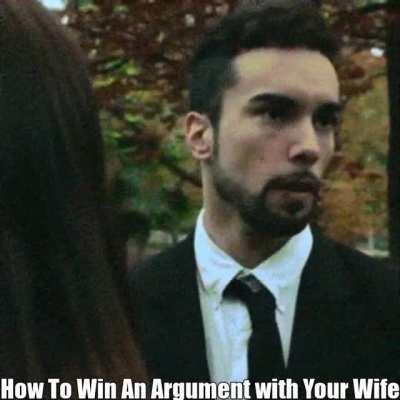 Here come the man in black.