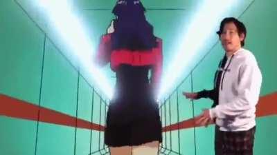 The moment I first saw her, it was game over