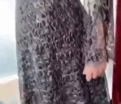 POV: You're the curtain being lifted that reveals the lipsync assassin