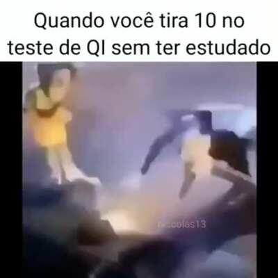 Eu tirei 6 😁