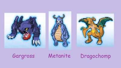 I played the Gen 2, 3 and 4 champion themes together and surprise, it sounds terrible.