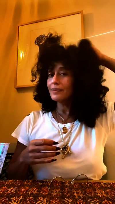 Tracee's beautiful hair 