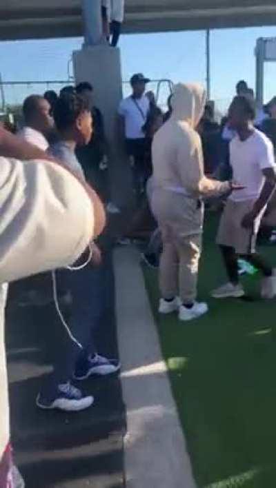 Brawl at BBP yesterday