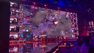 Entity.Fishman threw his headset and it paused the game. He did not intentionally BM or pause the game.