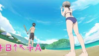 「宇崎ちゃんは遊びたい!」 第6話 : 海に行こうッス！ / Uzaki-chan Wants to Hang Out! Episode 5 : Let's Go to the Sea