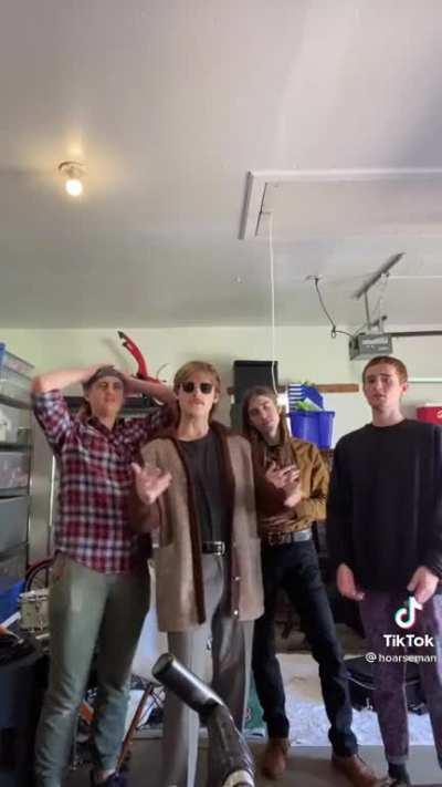 Harmonizing with the boyz