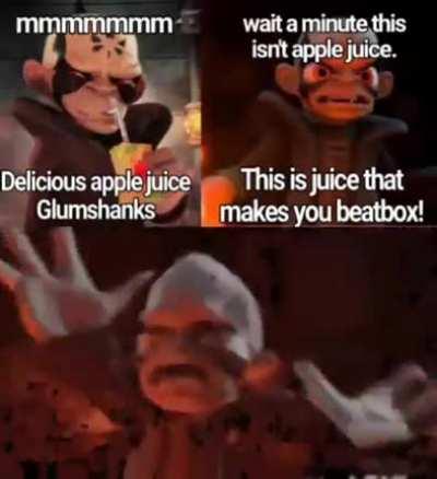 Juice that makes you beatbox