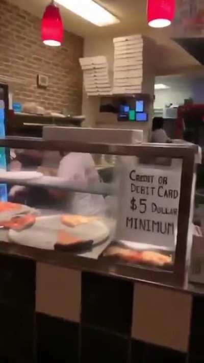 I just want my pizza.