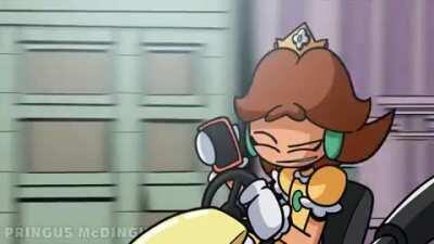 Just standing on the side of the road