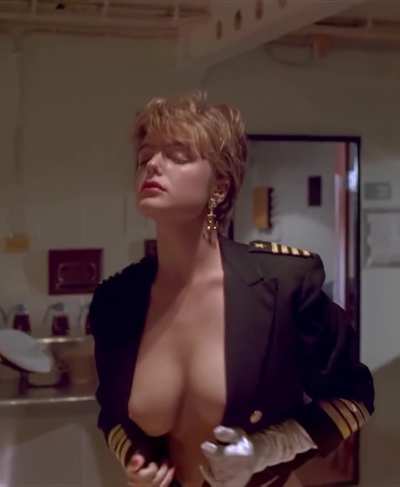Erika Eleniak, fake tits were huge