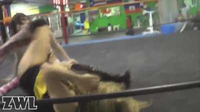 Candy Cartwright squeal and pussy punch