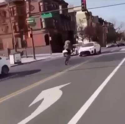 “Woaaah” - the voice of an idiot