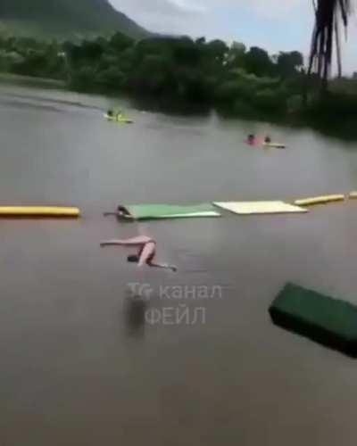 Sliding mid air shrimp on ramp