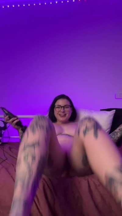 I broke my record and squirted 16 times today