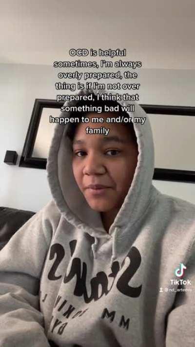 Found this video of this girl explaining how OCD is not a blessing