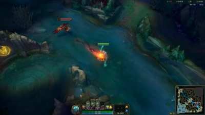 you cannot attack move somebody while rooted, its been this way for over a year.