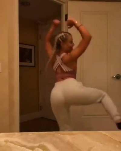 Dancing in sweats