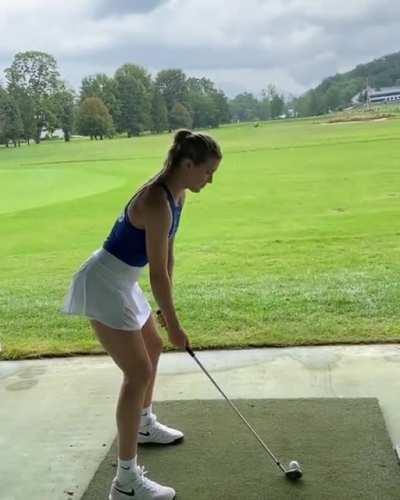 Golf and nice legs
