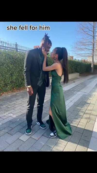 Thankful for her boyfriend