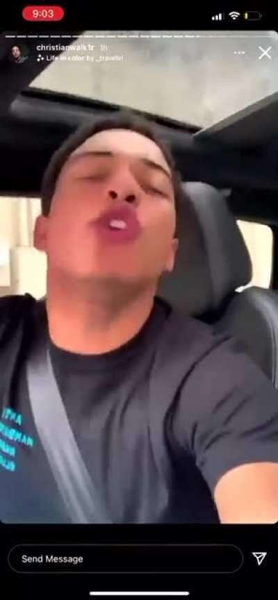 Trump Supporter wants to let you know he's not mad