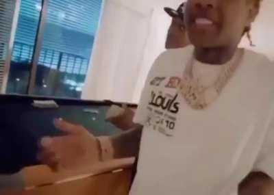 Man I fell down on my knees when the law came