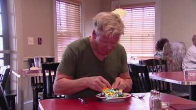 Gordon tries some Dragonball legends