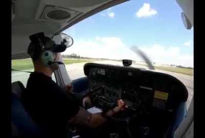 Poorly handled crosswind in a light aircraft results in destroyed airplane and hangar.