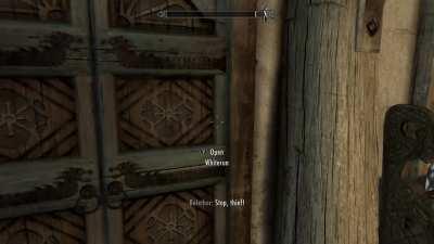 Guards wont believe my story