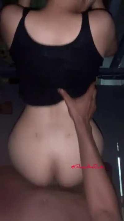 Late night balcony sex?😫💦 SlimAnRubi on Twitter and Snap