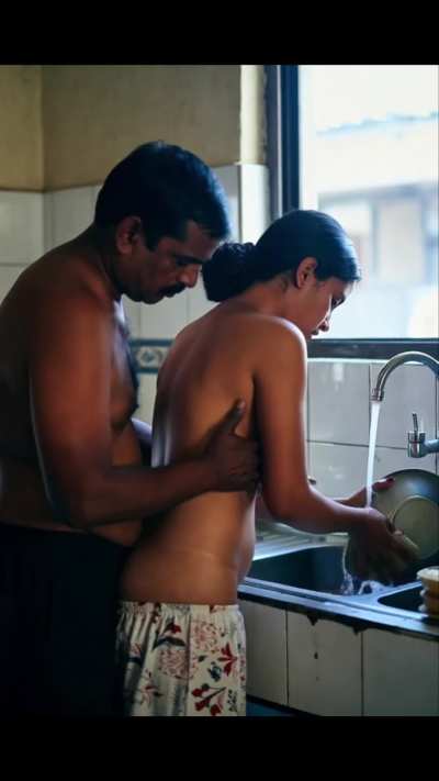 Husbands who like to help wife in the kitchen series. Pt. 2