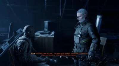 Second playthrough of The Two Colonels. Had a ton of weird cutscene animation glitches this time that I hadn't before. Going through doors that never opens, etc. But this one was by far the creepiest and funniest.