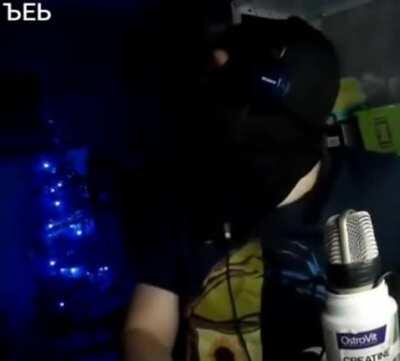 Explosion during the stream