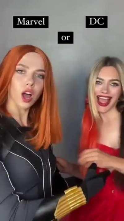 Black Widow & Harley Quinn (Mimiskate & Anastasyiaquinn)