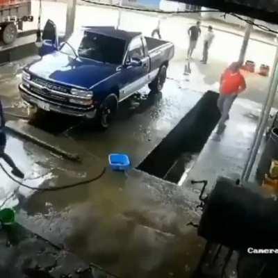 to jump over a pit