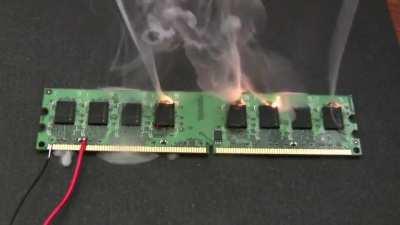 It's just a burning memory