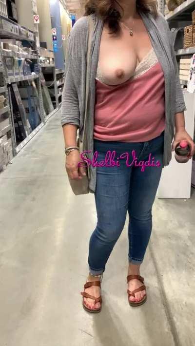 At Lowe's looking [f]or some hard wood [gif]