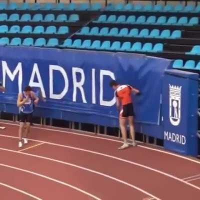 He can't control himself