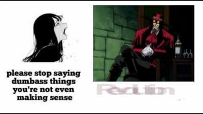 Hellsing Opening Lyric Meme