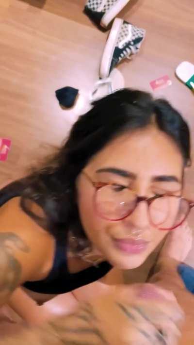 I learned never to stop until a man cum