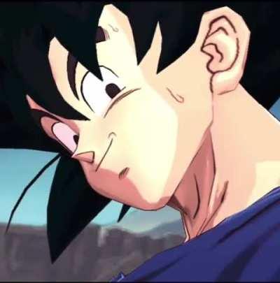 Goku has something to say