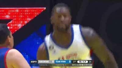 [Highlight] DK Metcalf takes it coast to coast for the first bucket of the Celebrity All Star Game