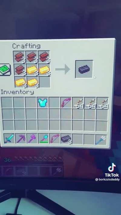 3 netherite ingots 😇