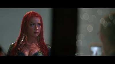 I don't like Amber Heard but... boobs.