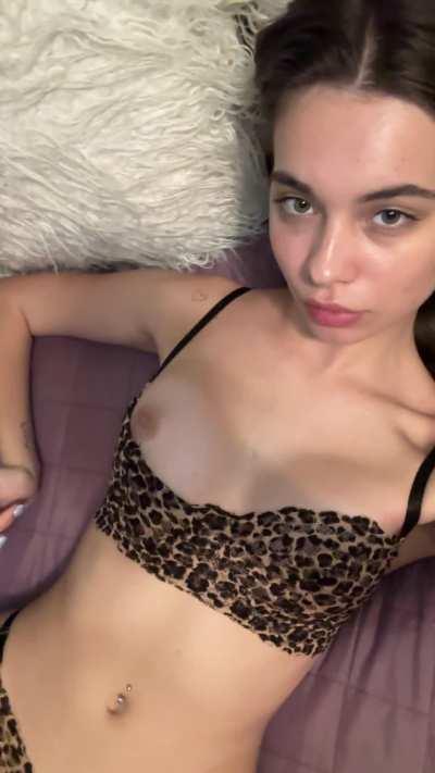 Tiger lingerie suits me just fine