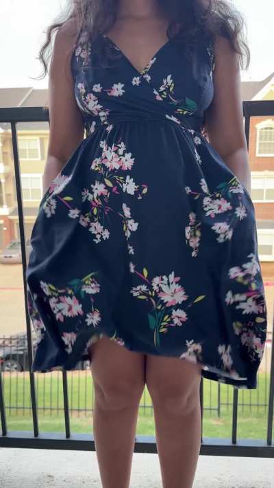 No panties in case something happens! 😏