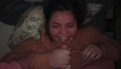 I wasn’t ready for this facial lol