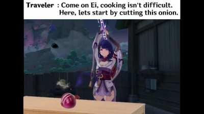 Let me teach you how to cook Ei